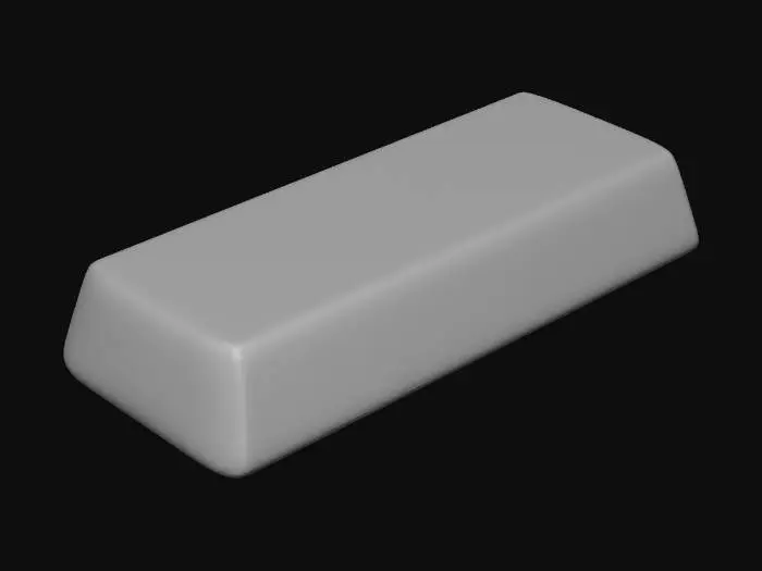3D model for Gold Bar