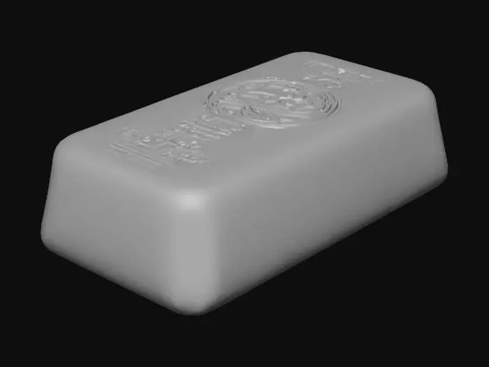 3D model for Copper  bar