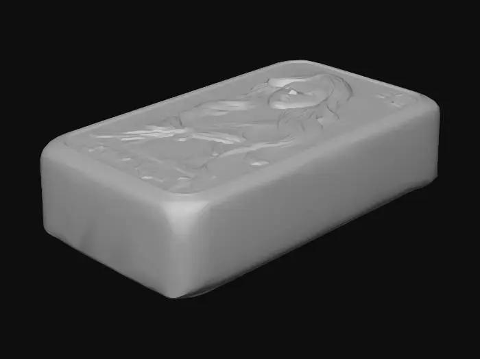 3D model for Silver bar