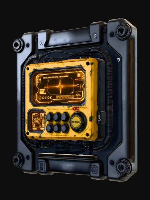 3D model for Control Panel Display