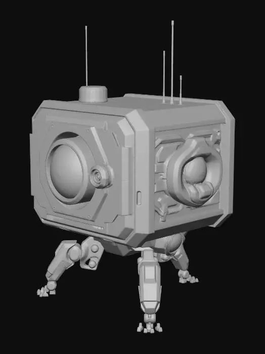 3D model for Sentinel Stance