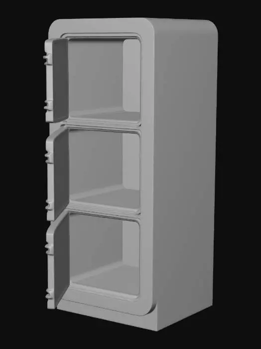3D model for Locker of Isolation