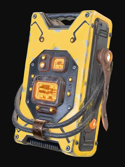 3D model for Cyberpunk Relic