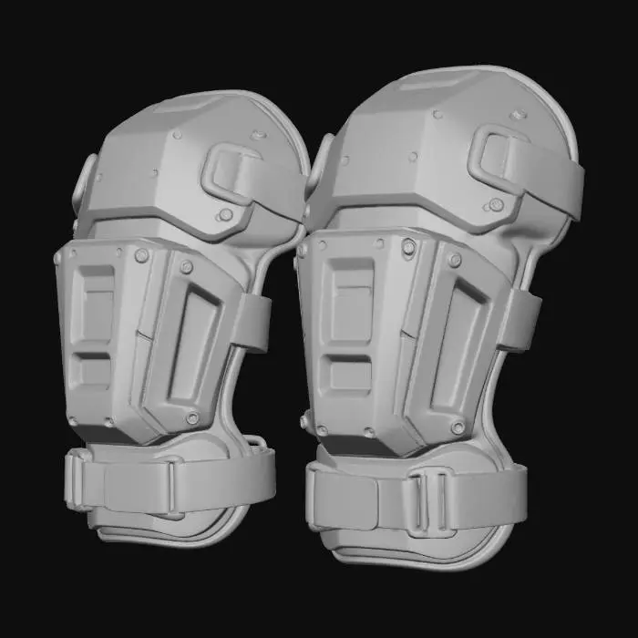 3D model for Guardian Kneepads