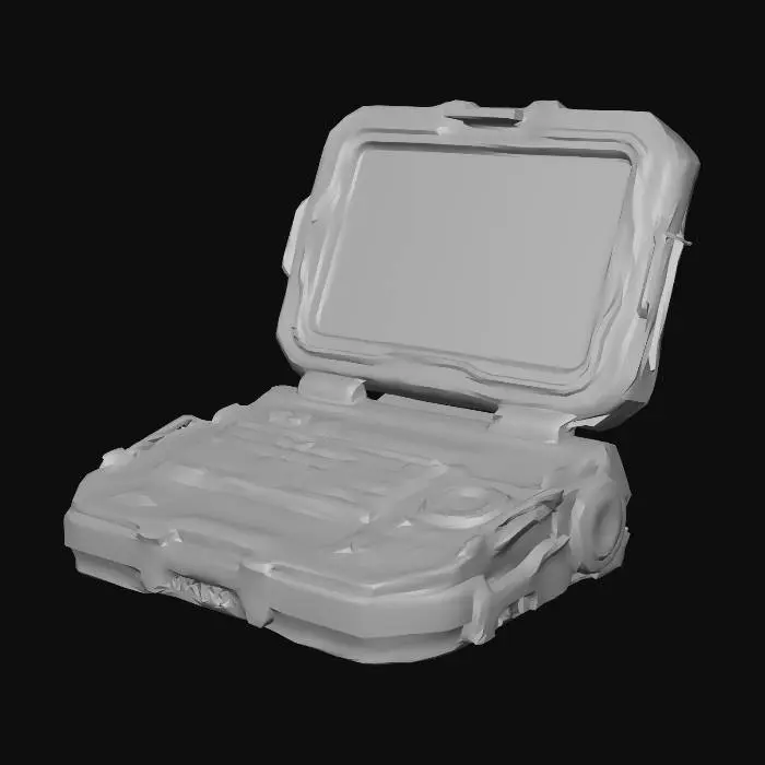 3D model for Futuristic Terminal