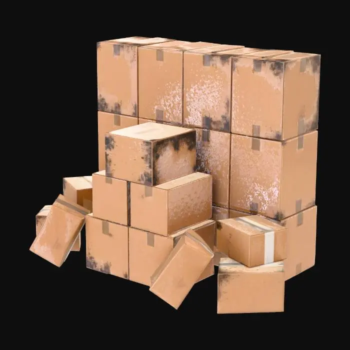 3D model for Cardboard Fortress
