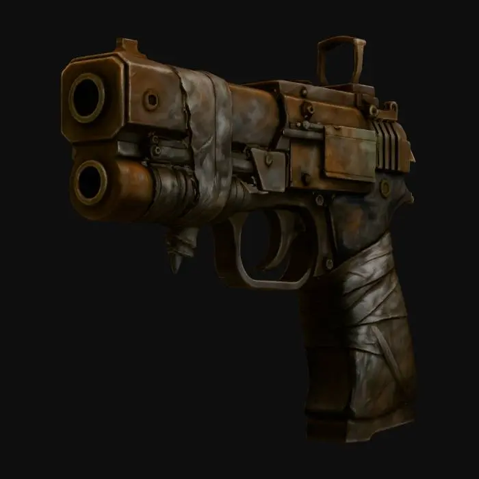3D model for Dystopian Gun