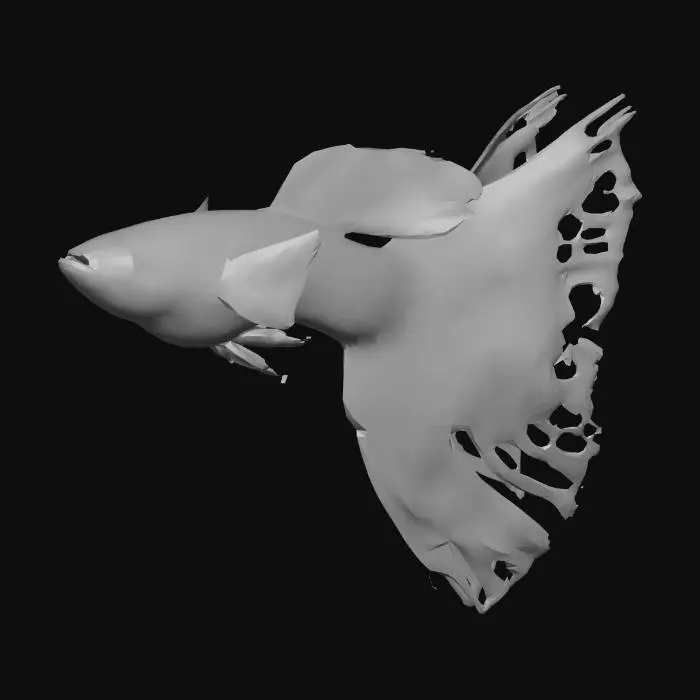 3D model for Mosaic Guppy