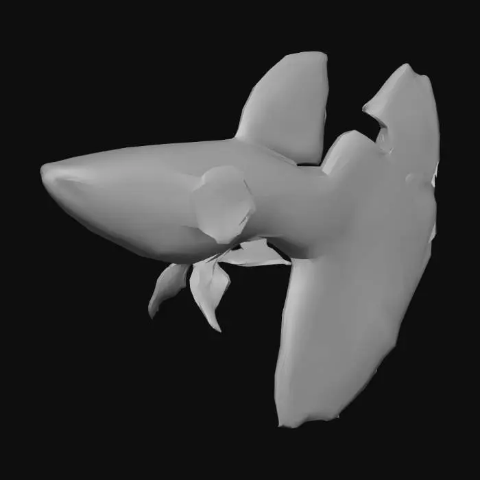 3D model for Cobra Guppy Male