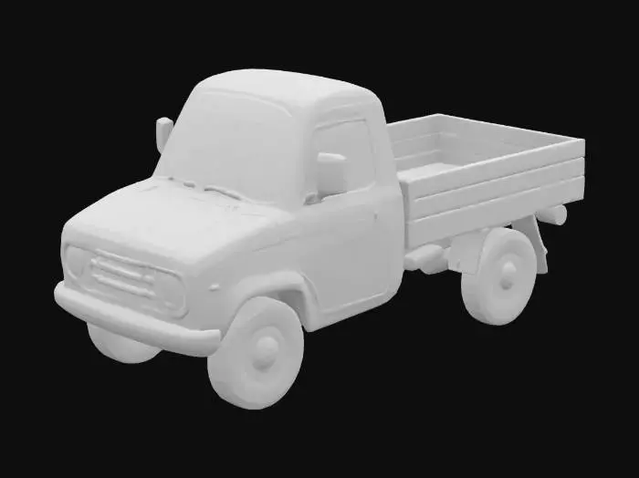 3D model for Green Pickup Fantasy