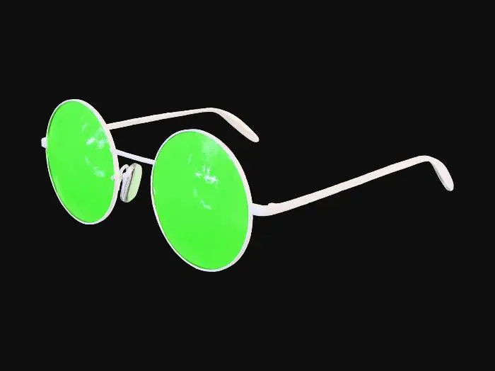 3D model for Green Oculus