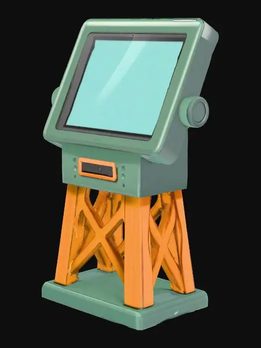3D model for Digital Easel