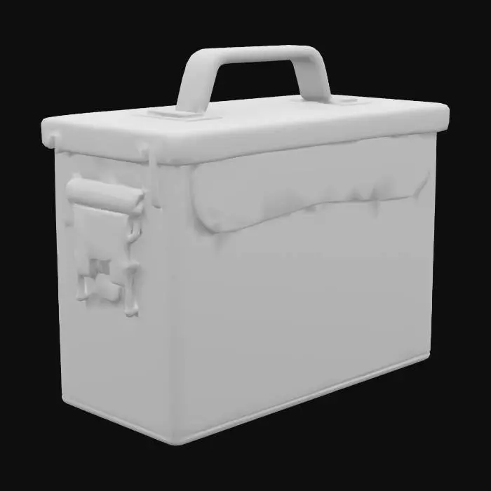 3D model for Ammo Box
