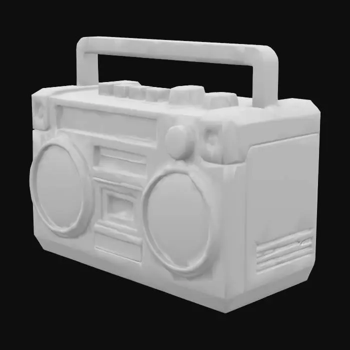 3D model for Boombox Groove