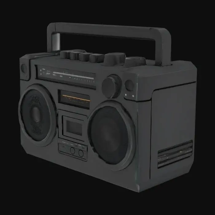 3D model for Boombox Groove