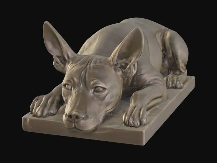 3D model for Anubis at Rest