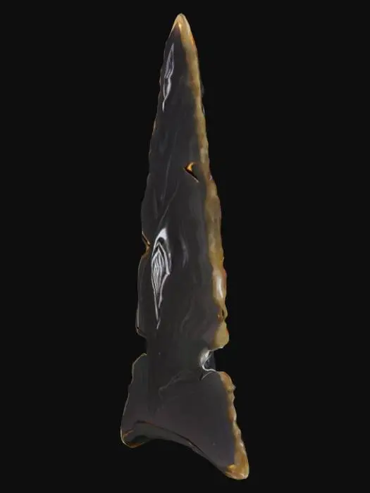 3D model for Obsidian Arrowhead