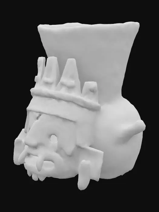 3D model for Aztec Ceremonial Vessel