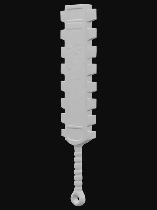 3D model for Aztec War Club