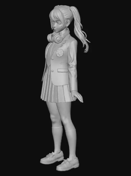 3D model for Schoolgirl Vibes
