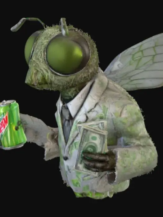 3D model for Buzzing Financier