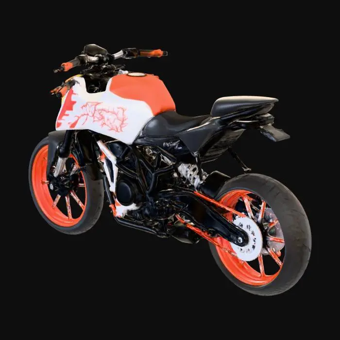3D model for Orange Thunder