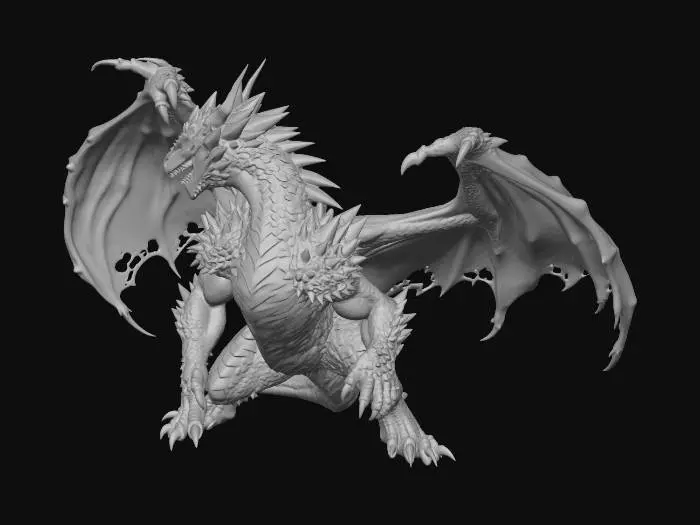 3D model for Inferno Dragon