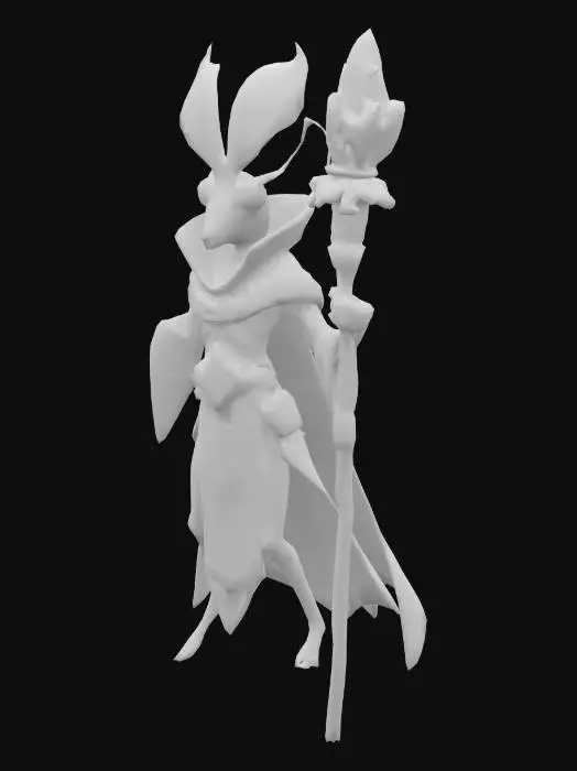 3D model for Orchid Mantius Mage 