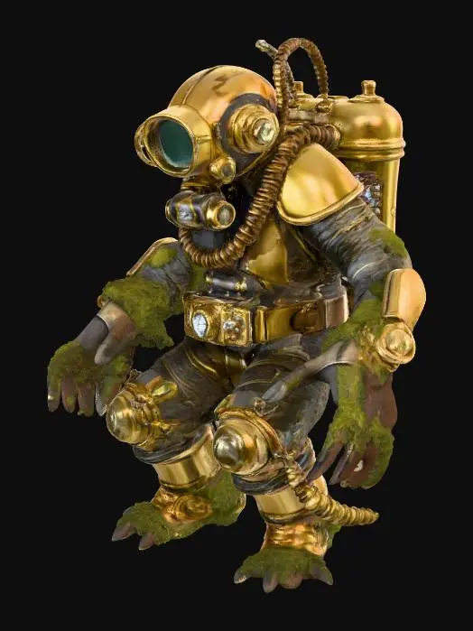 3D model for Cursed Diver