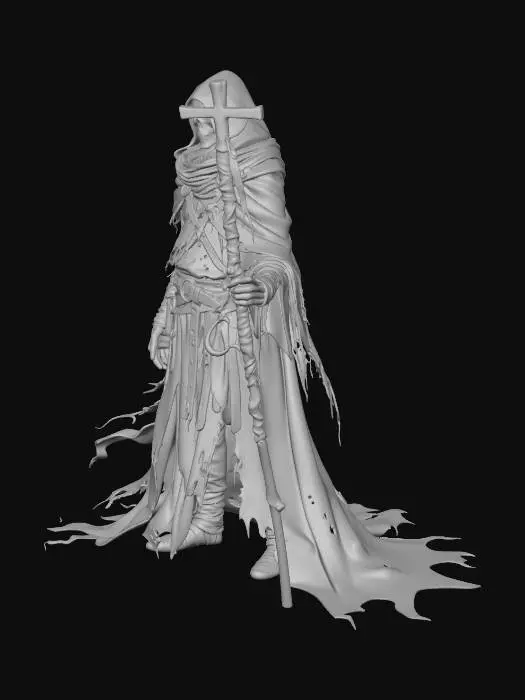 3D model for The Dark Pilgrim