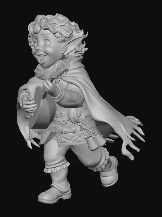 3D model for Emberlight Minstrel