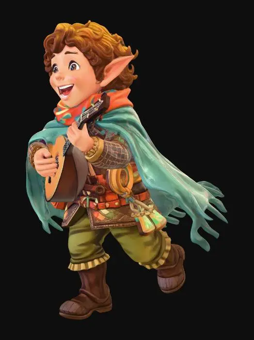 3D model for Emberlight Minstrel