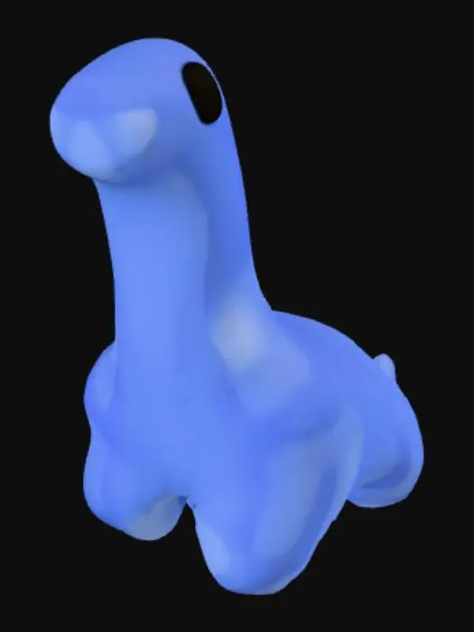 3D model for Gentle Dino