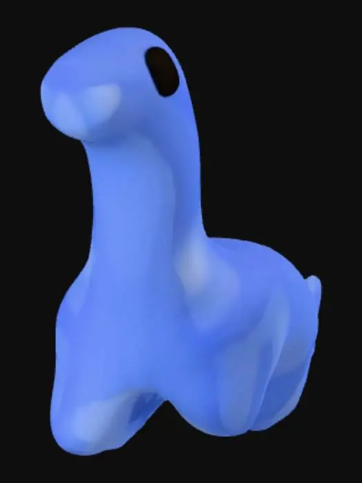 3D model for Gentle Dino