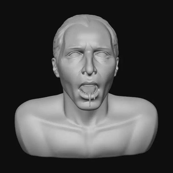 3D model for Cracked Mask