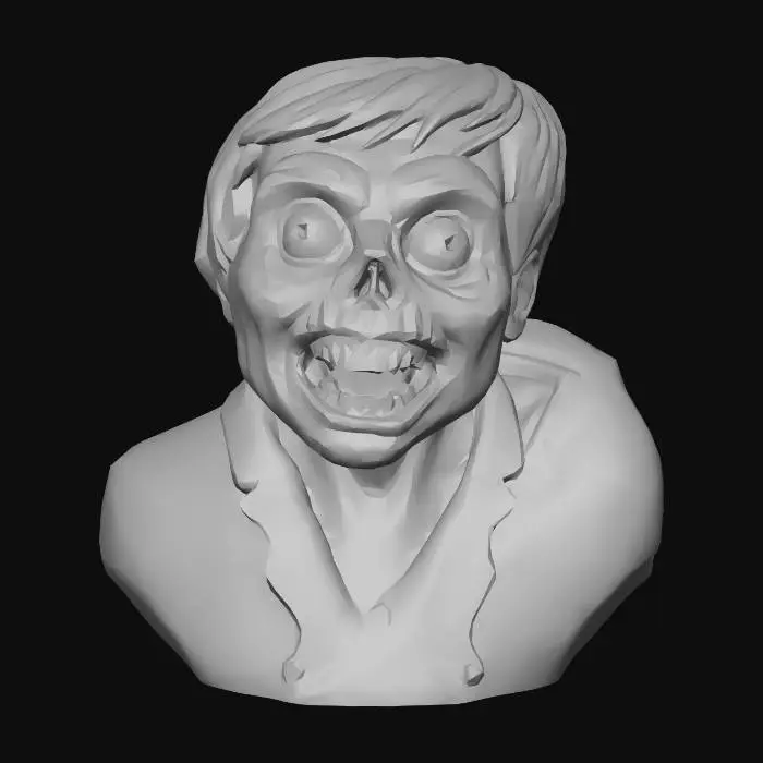 3D model for Grinning Ghoul