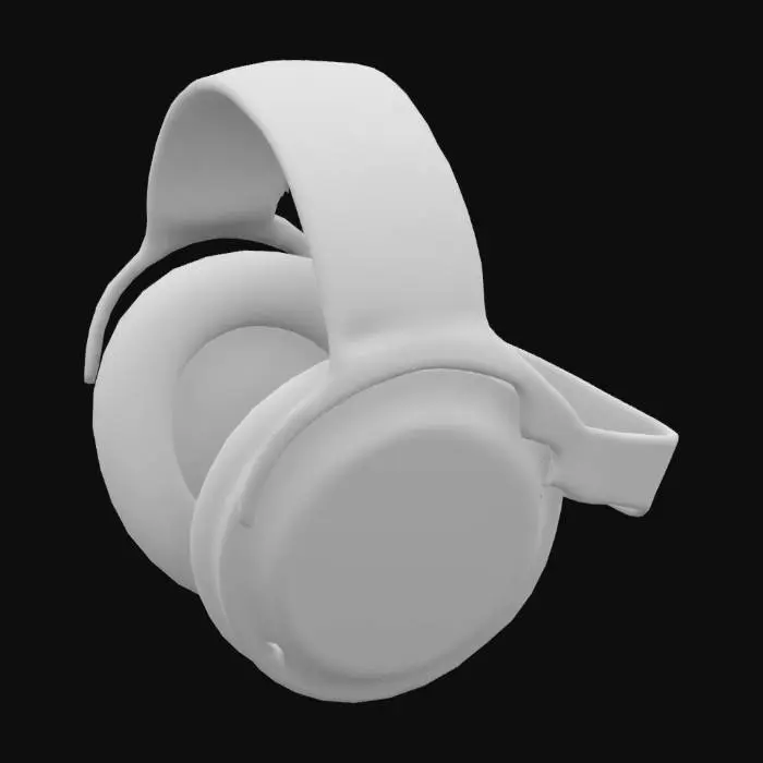 3D model for headphone 3D