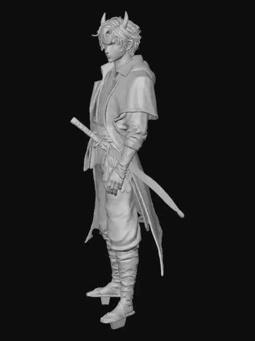 3D model for Demon's Sentinel