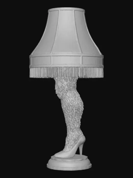 3D model for Leg lamp in high heels but its the grinches leg, #Christmas2025#