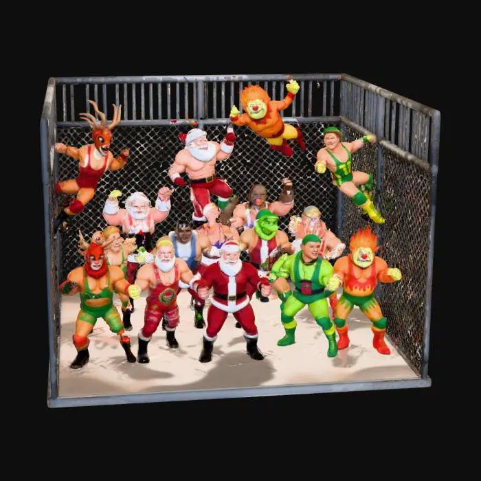 3D model for Holiday Rumble Arena, #Christmas2025#