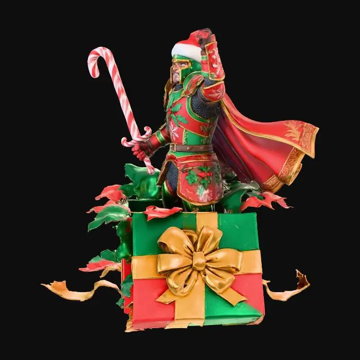 3D model for Holiday Warrior Unwrapped, #Christmas2025#
