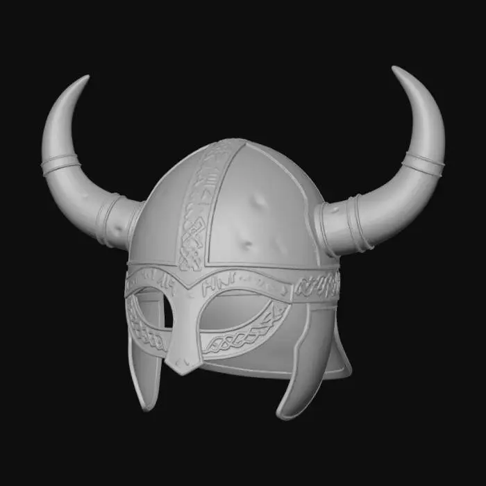 3D model for Viking helmet
No straps
