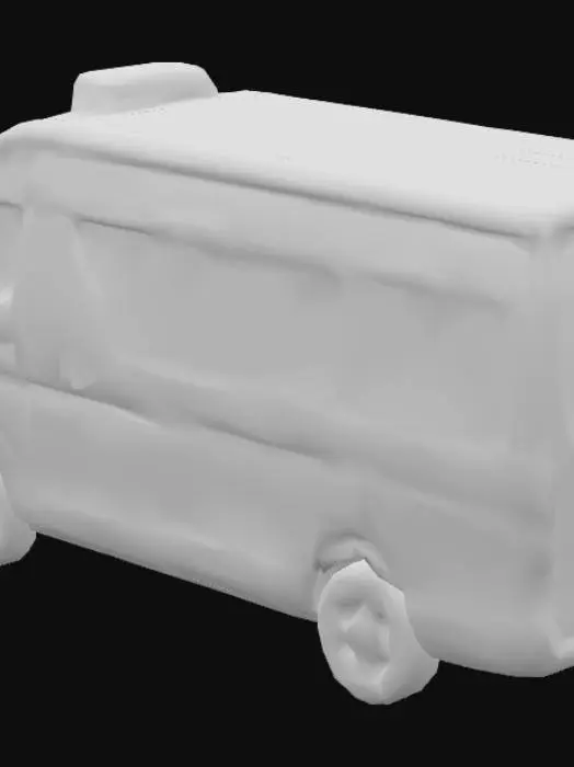 3D model for Toyota Quantum minibus taxi