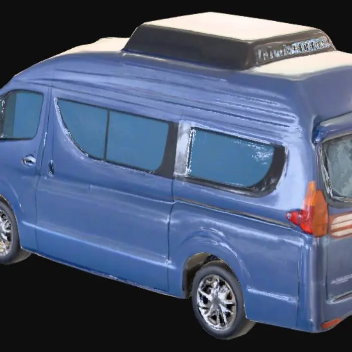 3D model for Toyota Quantum minibus taxi