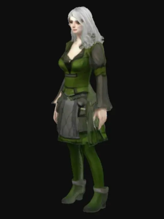 3D model for Mystical Forest Guardian