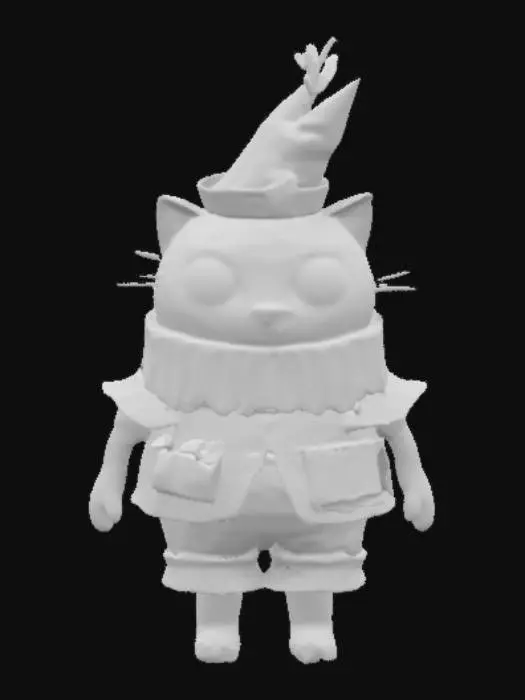 3D model for Explorer Cat