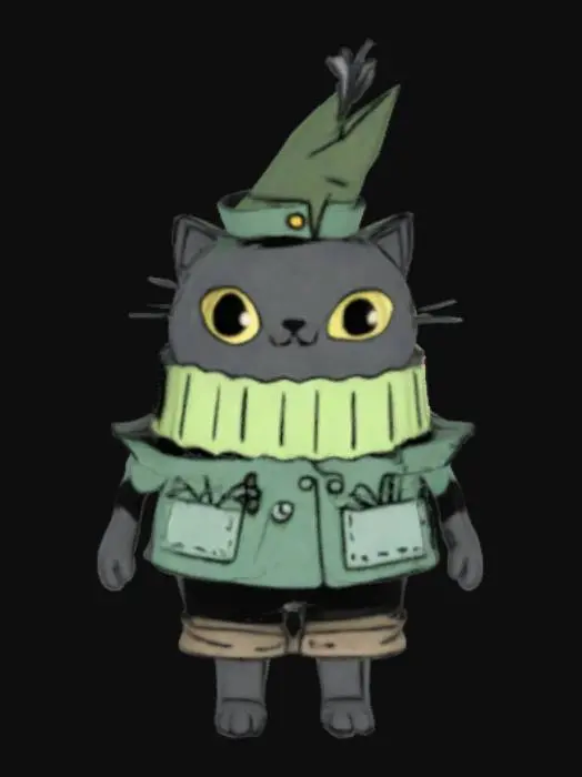 3D model for Explorer Cat