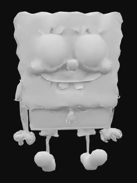 3D model for Sponge Character