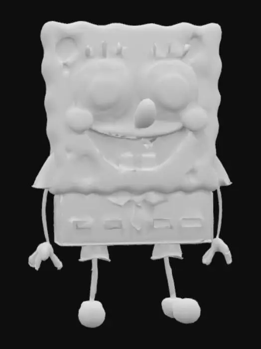 3D model for Sponge Character