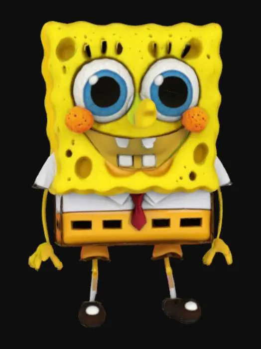 3D model for Sponge Character